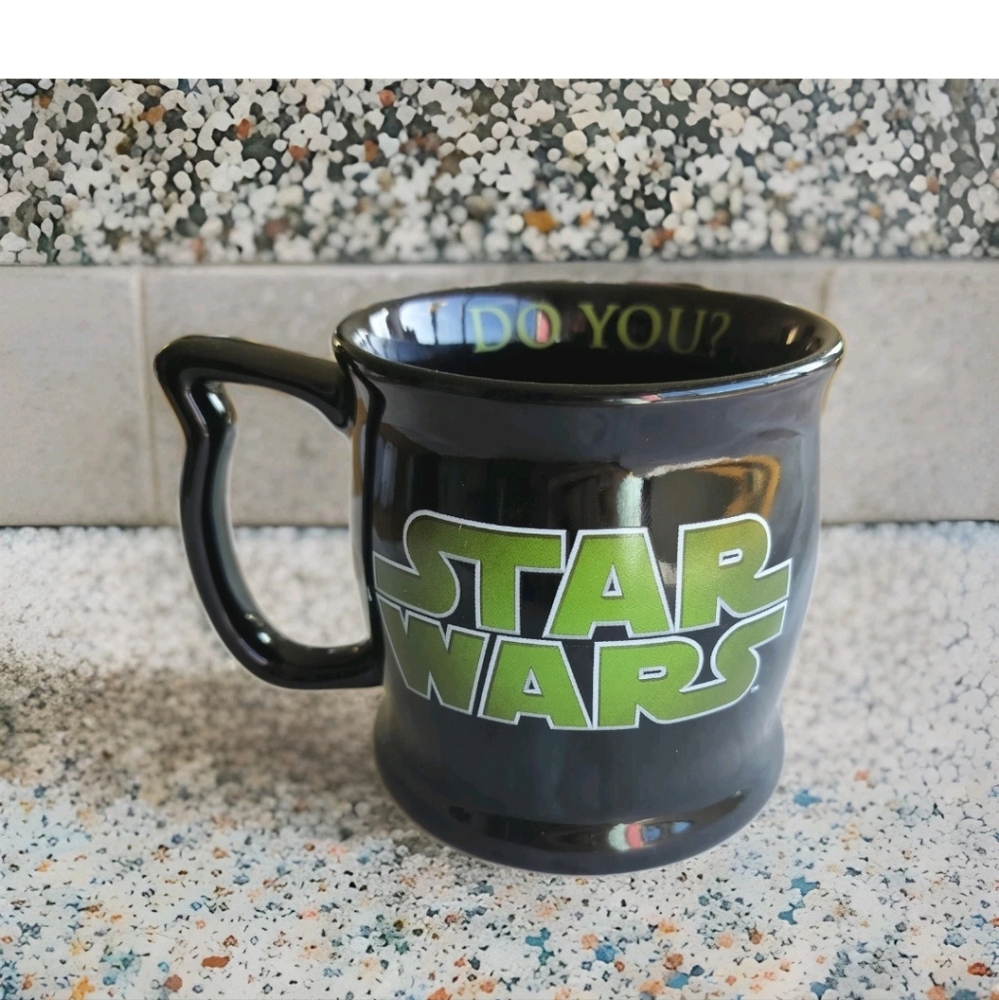 Yoda Star Wars Coffee Mug Judge Me By My Size Do You? 2010 Disney Parks Cup